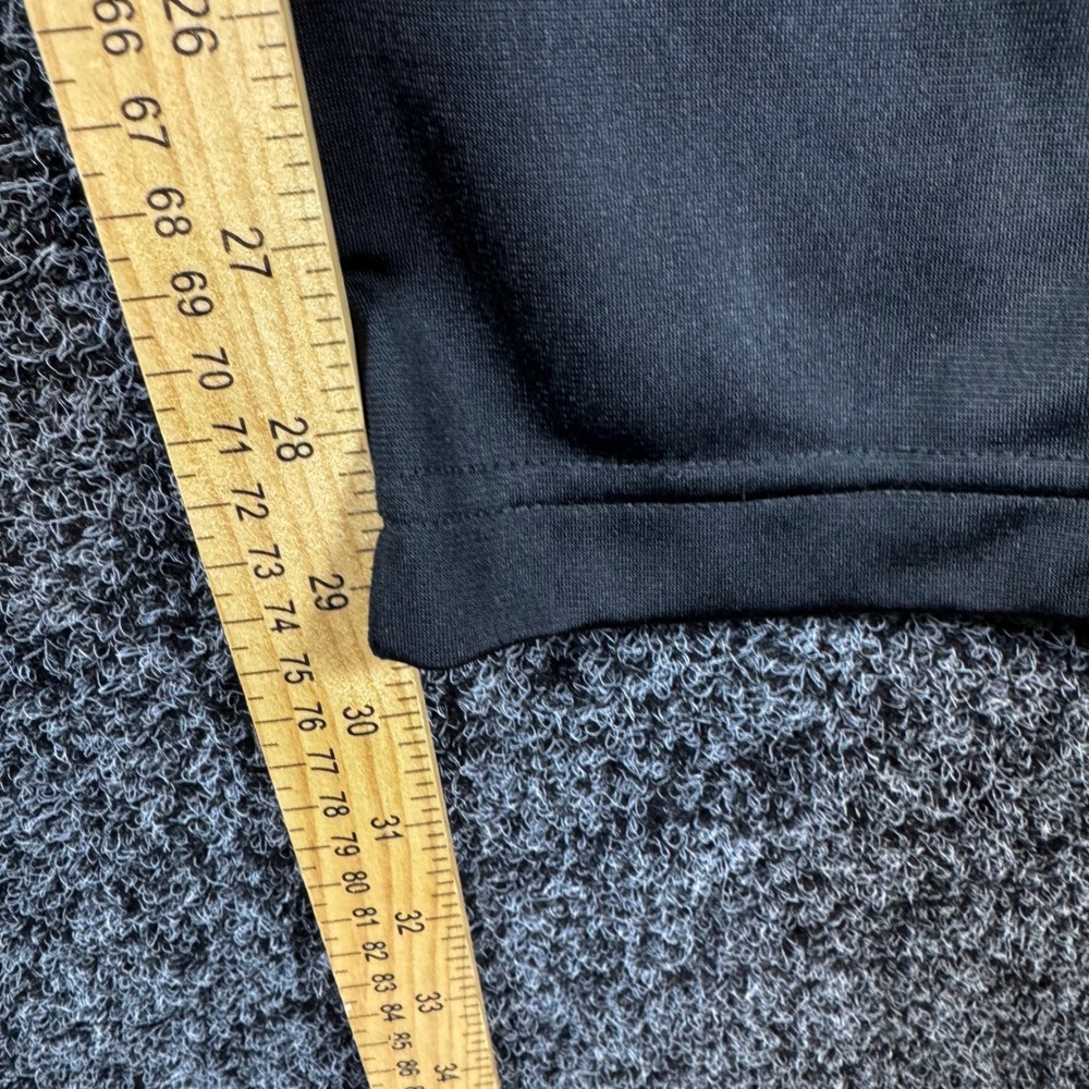 Adidas Primegreen Track Pants Men Large Black White 3-Stripe Zipper Ankle Jogger - Picture 6 of 8